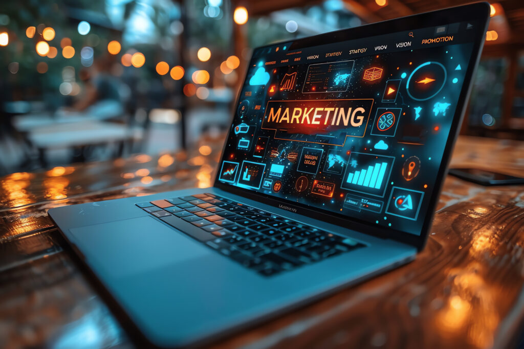 marketing business, AI generated image